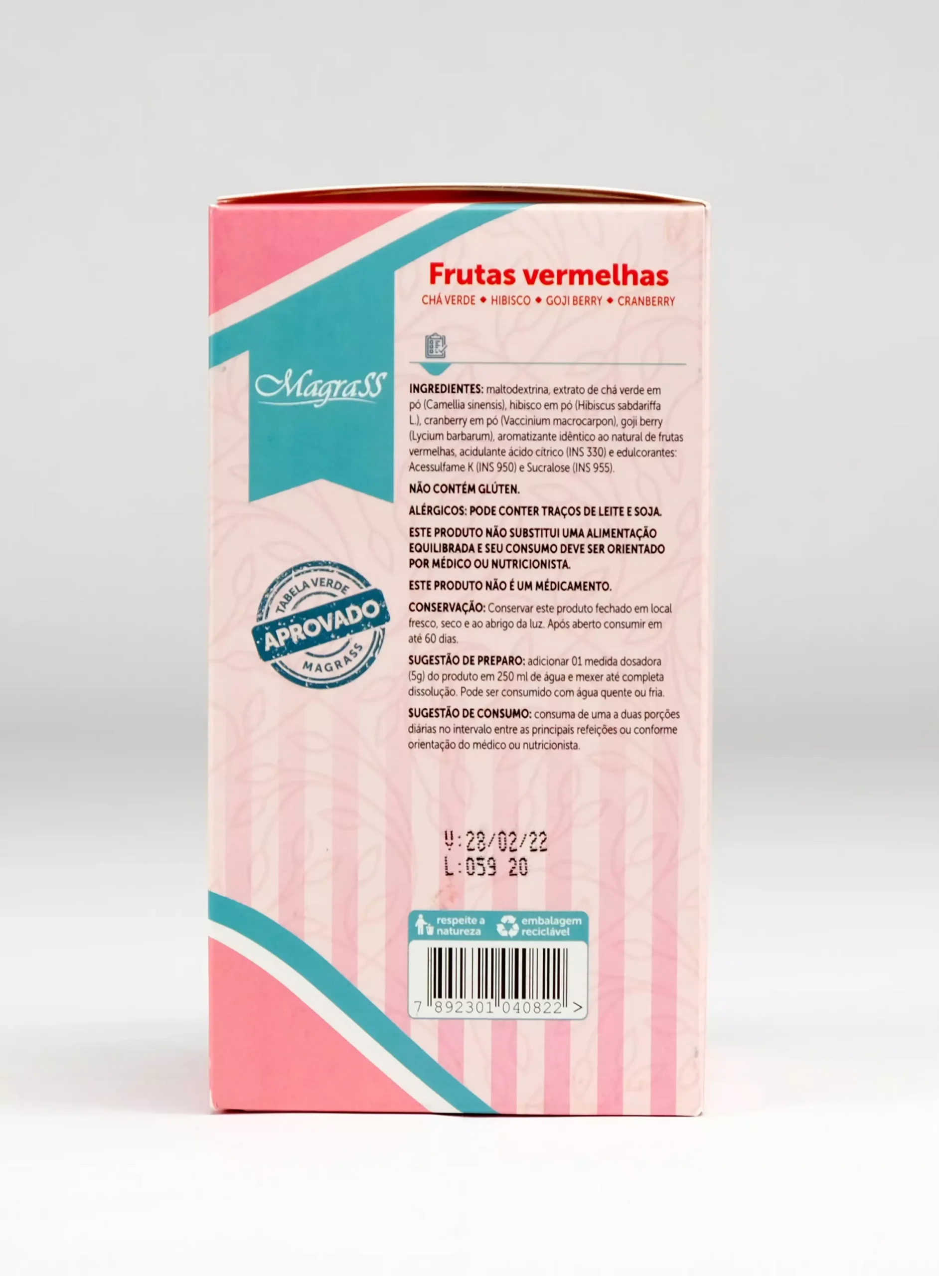 Chá Instantâneo Frutas Vermelhas 150g - Imagem 5