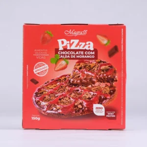 Pizza Chocolate com Calda Morango 150g